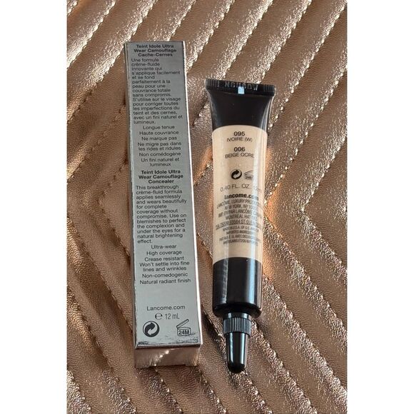 Lancôme - NWT - Teint Idole Ultra Wear Camouflage Concealer/#095 Ivoire/.4 fl oz - Picture 2 of 11